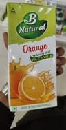 B Natural Orange Juice 1ltr Tpk