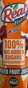 Real Activ 100% Mixed Fruit Juice